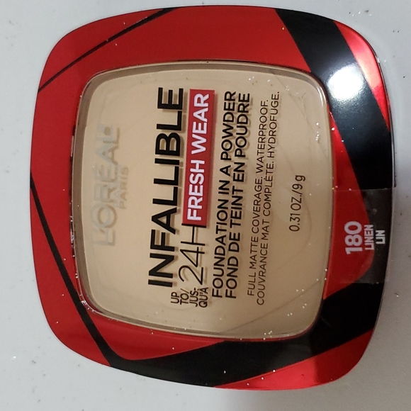 Loreal INFALLIBLE 24hr FRESH WEAR FOUNDATION 180 Linen color